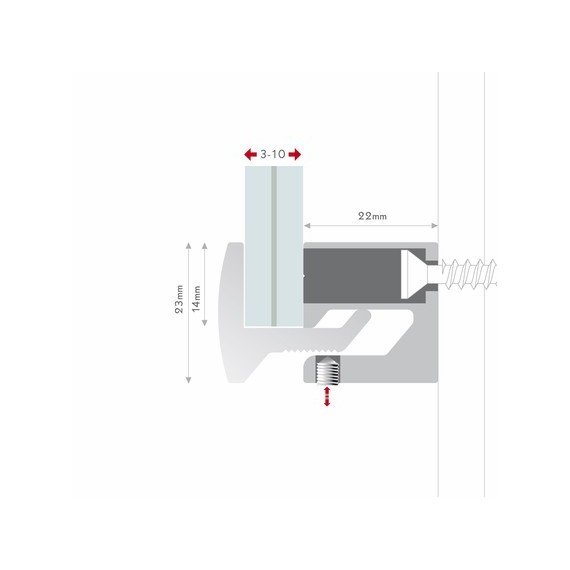 Fisso Clamper plateholder