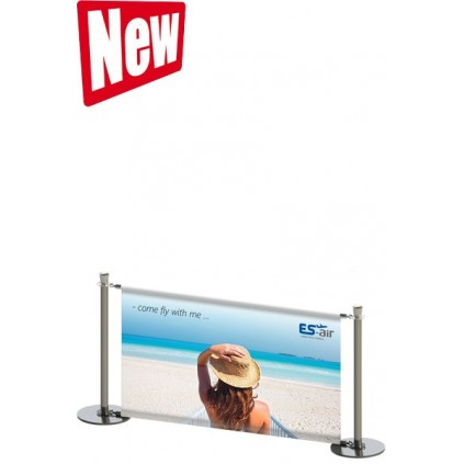 Køordner med banner