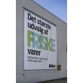 Bannerheis, storformat utendørs