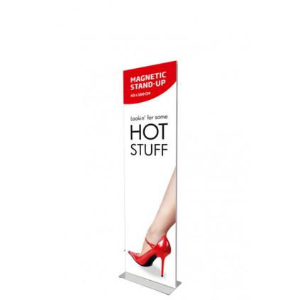 Solid dobbeltsidig bannerstativ