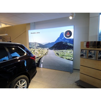 Storformat lyskasse - Isoframe LED 2.0 - sammenleggbar