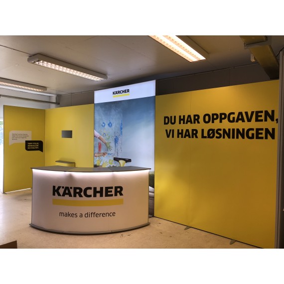 Storformat lyskasse - Isoframe LED 2.0 - sammenleggbar