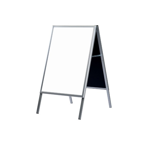 Gatebukk med whiteboard/blackboard
