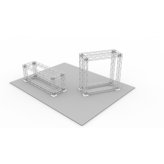 Crosswire X-10, truss messesystem