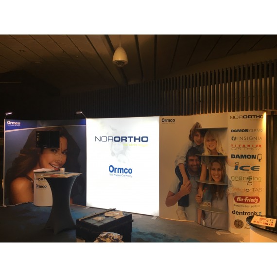 Storformat lyskasse - Isoframe LED 2.0 - sammenleggbar