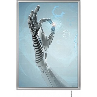 LED lysramme for vegg