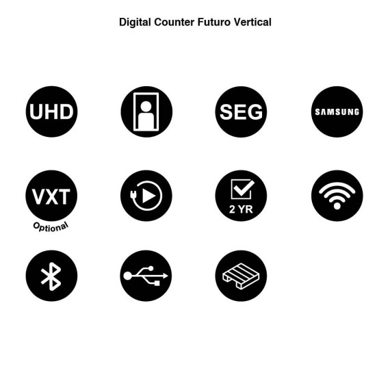 Futuro-32 - Digital Samsung Disk- Inkl. 32 skjerm