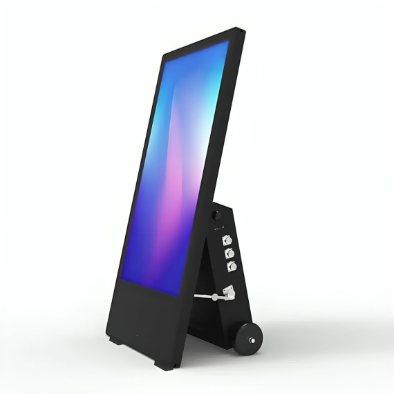 Utendørs 43" digital kiosk med wifi