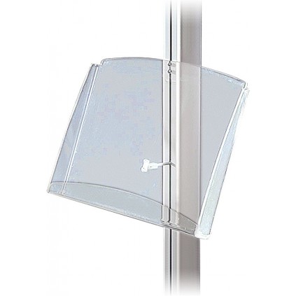 Multistand Akryl brosjyrehylle A3